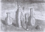 Highlight for Album: Obras realizadas por los alumnos con la t&eacute;cnica del carboncillo.